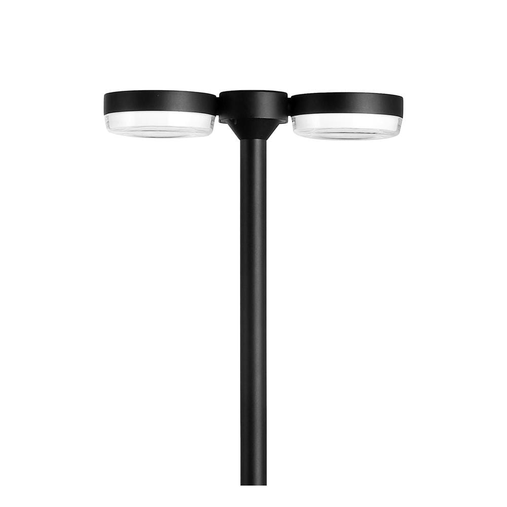 ไฟทางเดิน LED CARINI BO-F0022Q 9 วัตต์ WARM WHITE สีดำ