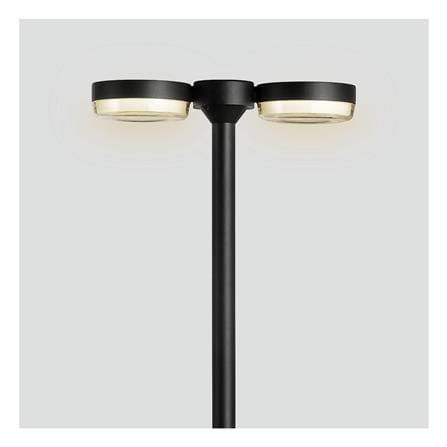 ไฟทางเดิน LED CARINI BO-F0022Q 9 วัตต์ WARM WHITE สีดำ_3