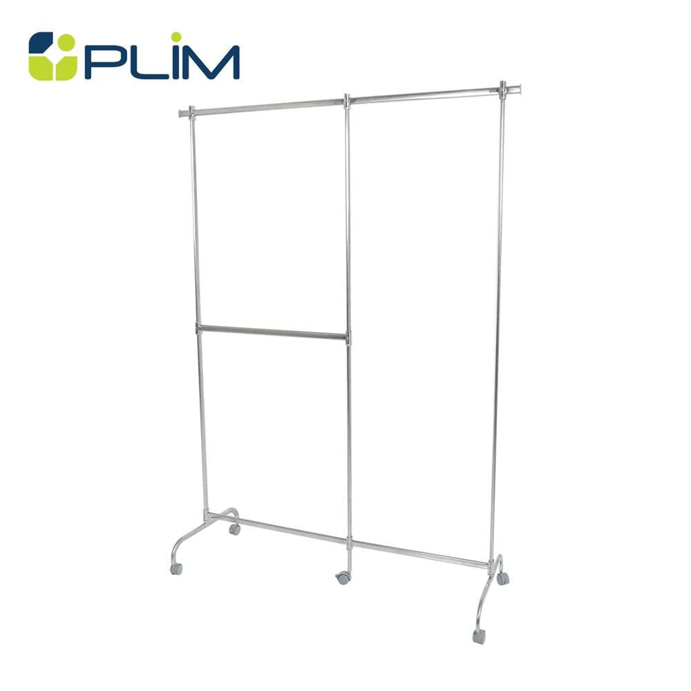 ราวแขวนผ้าราวเดี่ยวสเตนเลส มีล้อ PLIM FORTE 1.2 ม._0