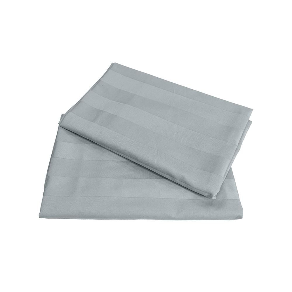 ปลอกหมอนหนุน PICASSO CT STRIPE 21x36 นิ้ว แพ็ก 2 ชิ้น สีเทา