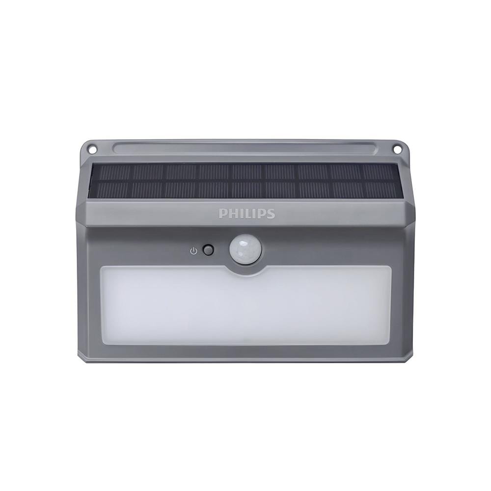 ไฟผนังภายนอก SOLAR PHILIPS BWS010 LED1/765 G2 10 วัตต์ DAYLIGHT สีเทา