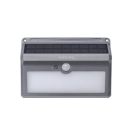ไฟผนังภายนอก SOLAR PHILIPS BWS010 LED1/765 G2 10 วัตต์ DAYLIGHT สีเทา_1