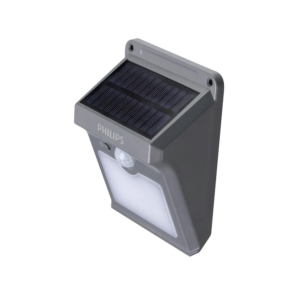 ไฟผนังภายนอก SOLAR PHILIPS BWS010 LED05/765 G2 5 วัตต์ DAYLIGHT สีเทา