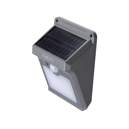 ไฟผนังภายนอก SOLAR PHILIPS BWS010 LED05/765 G2 5 วัตต์ DAYLIGHT สีเทา_0