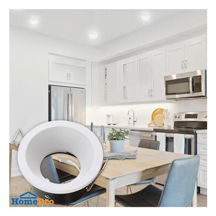 ดาวน์ไลท์ L&E HG 24-04706 3 นิ้ว สีขาว กลม_2