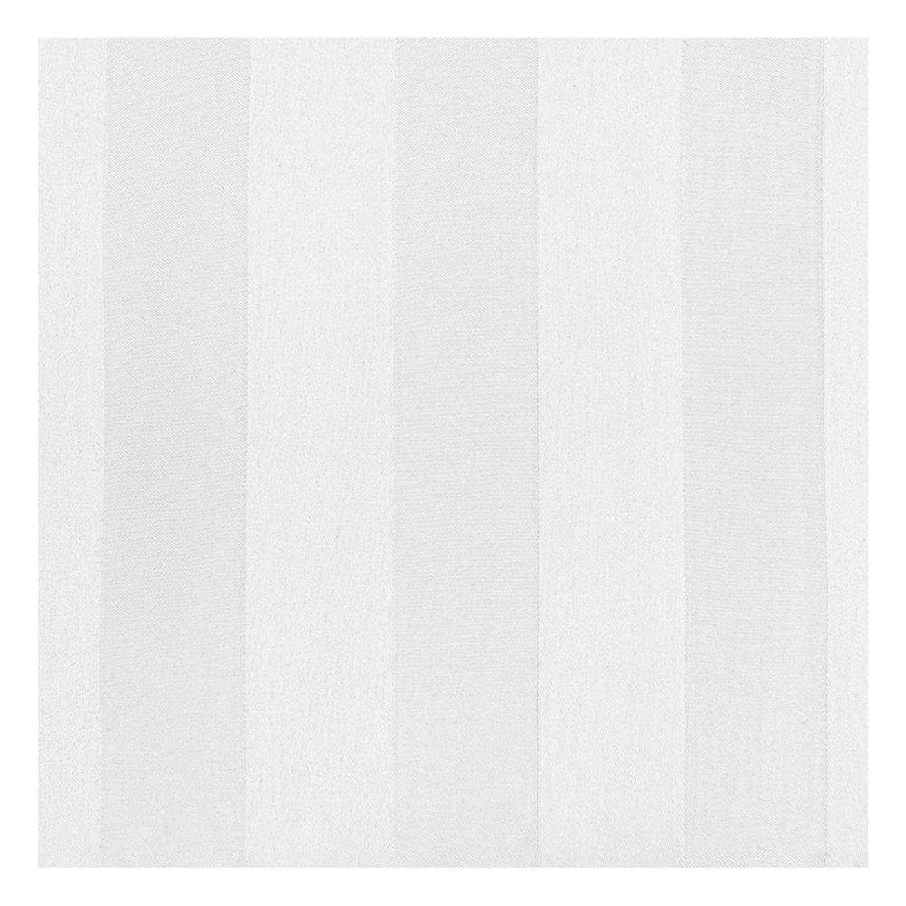 ผ้าปูที่นอน PICASSO CT STRIPE 110X115 นิ้ว สี WHITE