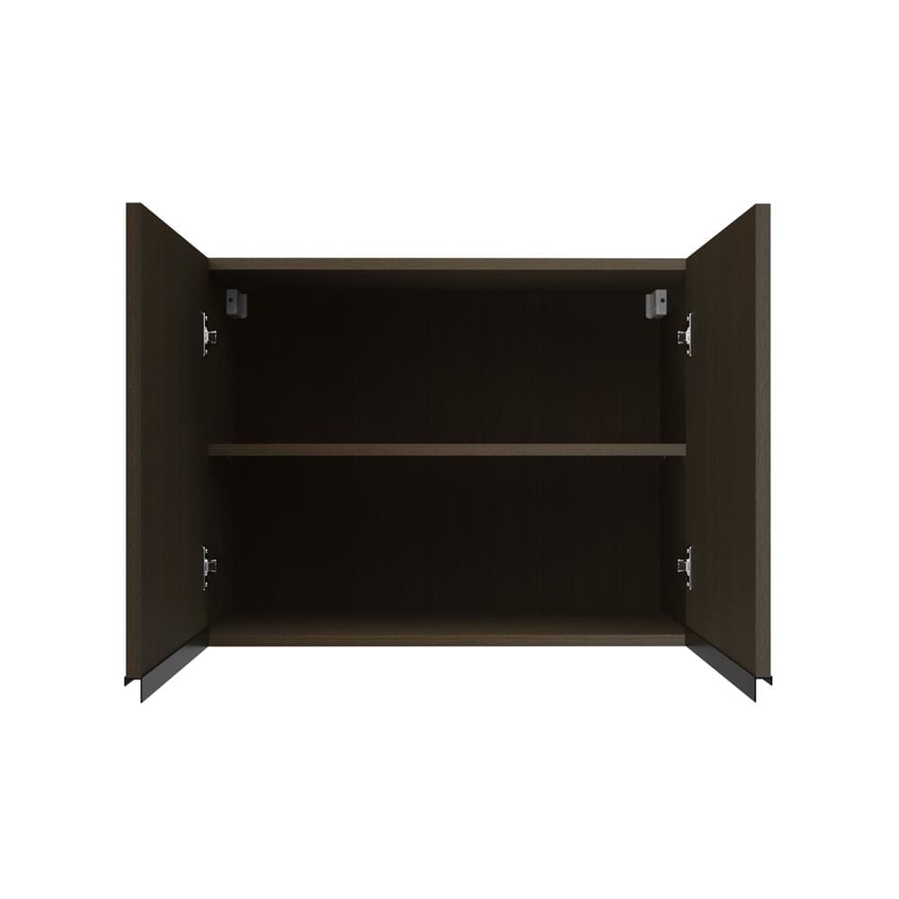 ตู้แขวนคู่ JUPITER SILKY BROWN 80x60 ซม.