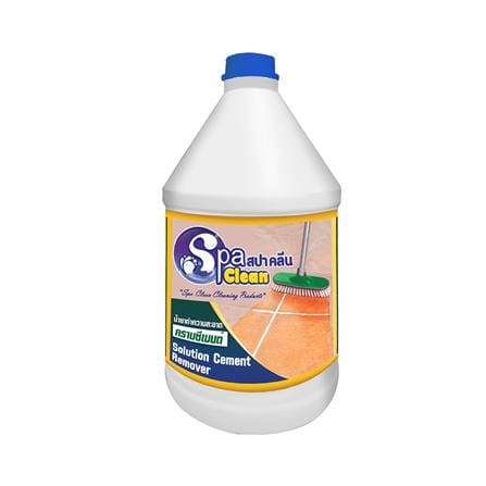 น้ำยาล้างคราบซีเมนต์ SPACLEAN 3800 มล. สีใส