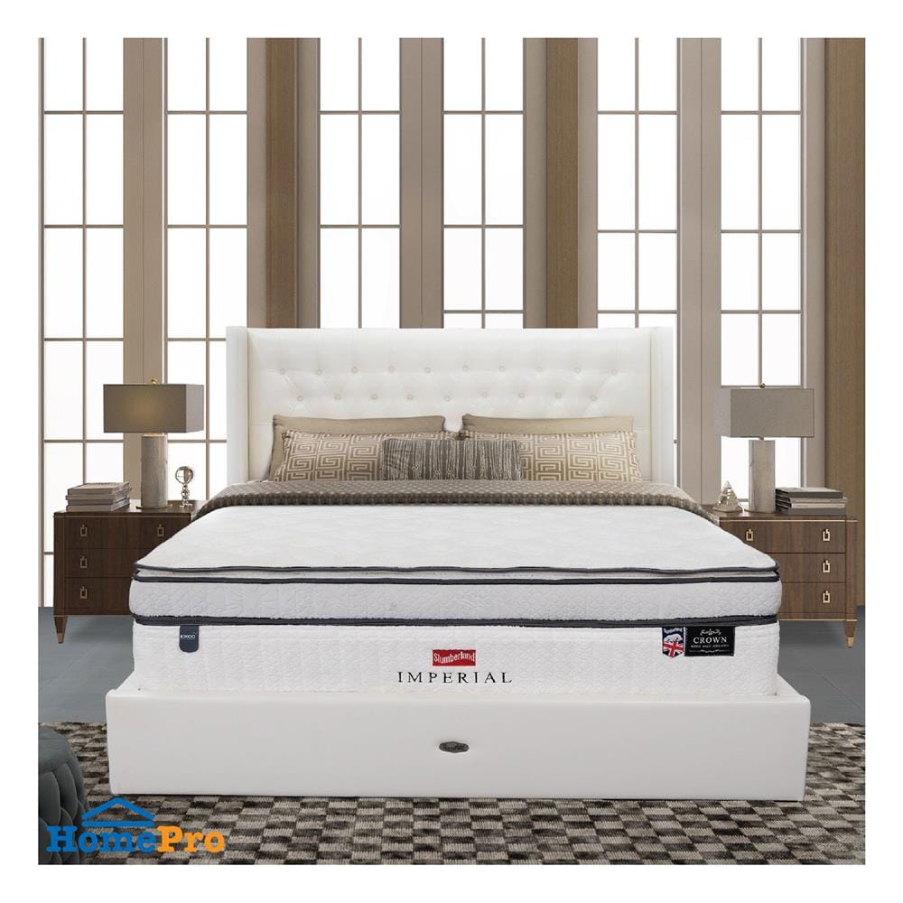 ที่นอนพ็อกเก็ตสปริง 6 ฟุต SLUMBERLAND รุ่น IMPERIAL CROWN