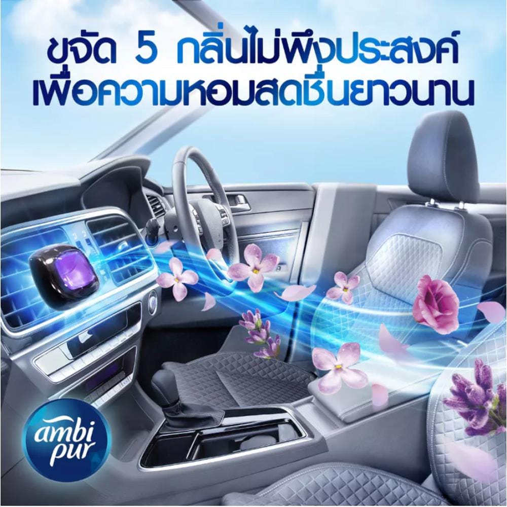 น้ำหอมปรับอากาศรถยนต์ AMBIPUR PASSION 2.2 มล.