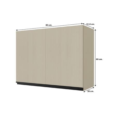 ตู้แขวนคู่ JUPITER SILKY MOON 80x60 ซม._4