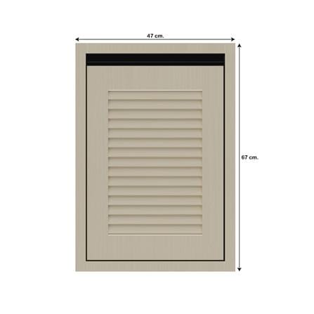 บานซิงค์เดี่ยวเกล็ดเต็ม JUPITER SILKY MOON 47x67 ซม._3