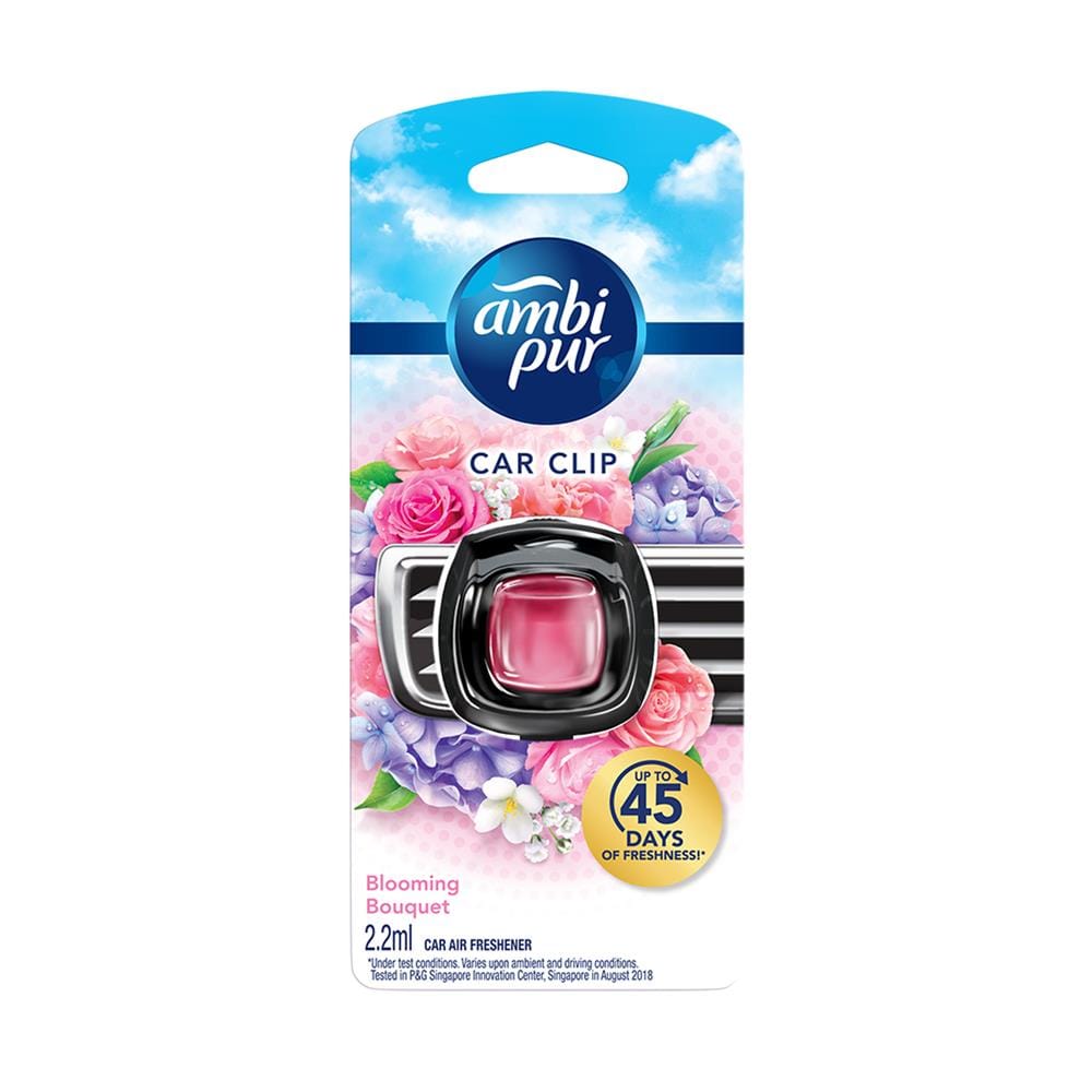 น้ำหอมปรับอากาศรถยนต์ AMBIPUR CAR 2.2 มล. BLOOMING BOUQUET