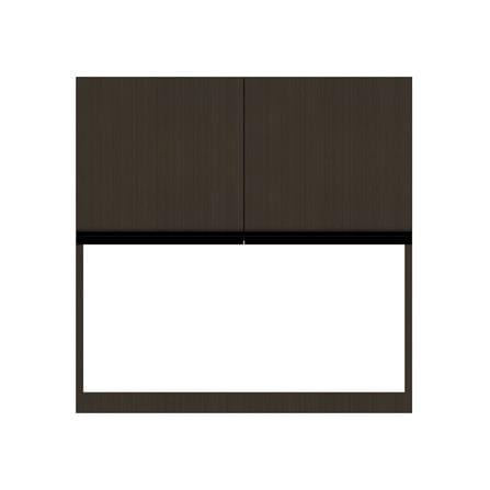 ตู้คว่ำจาน JUPITER SILKY BROWN 80x80 ซม.