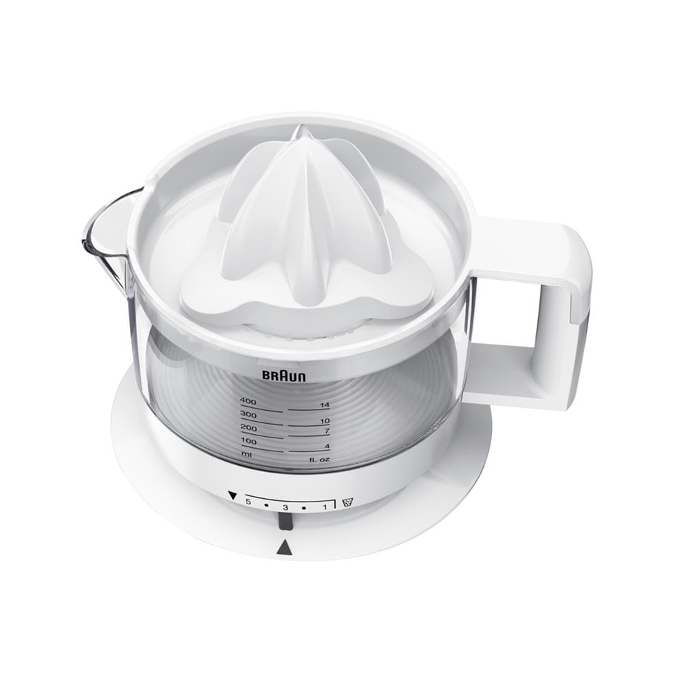 เครื่องคั้นน้ำส้ม BRAUN CJ3000WH สีขาว