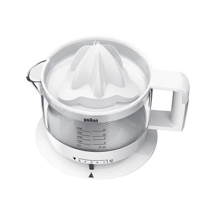 เครื่องคั้นน้ำส้ม BRAUN CJ3000WH สีขาว_2