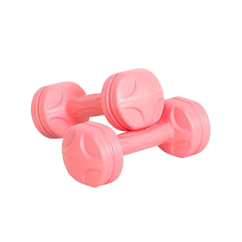 ดัมเบลหุ้ม PVC IRONTEC 1 กก. สีชมพู