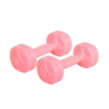 ดัมเบลหุ้ม PVC IRONTEC 1 กก. สีชมพู