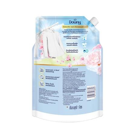 น้ำยาปรับผ้านุ่มสูตรเข้มข้น DOWNY 1 ลิตร กลิ่นละมุนจากฟองสบู่และดอกไม้_1