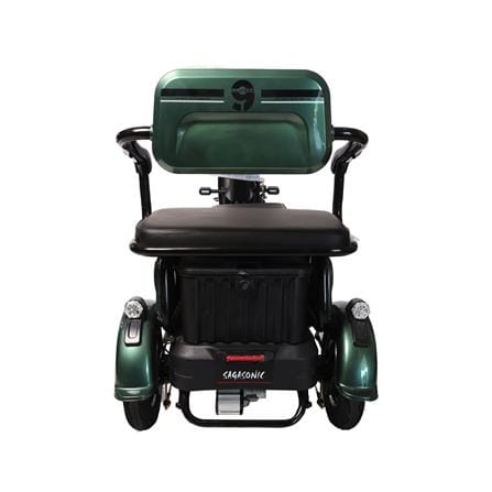 สกู๊ตเตอร์ไฟฟ้า 3 ล้อ SAGASONIC X6 สีเขียว_5