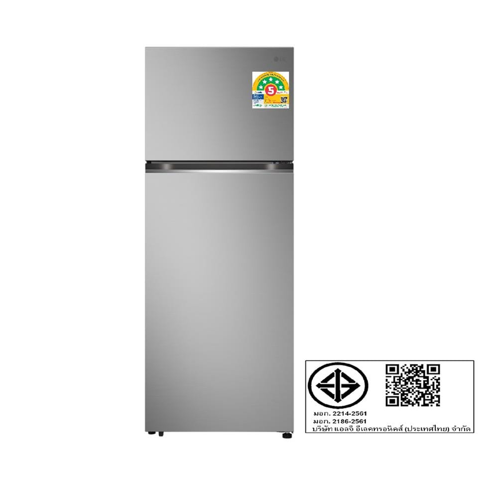 ตู้เย็น 2 ประตู LG GN-B452PFFQ.APYPLMT 16.3 คิว สีเทา อินเวอร์เตอร์