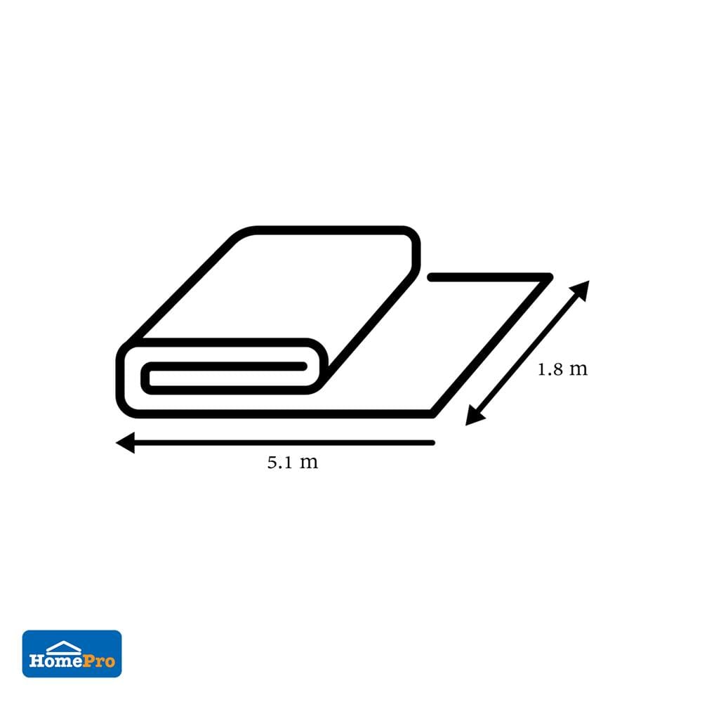 ผ้าใบก่อสร้าง MESH SHEET DEXZON 170 กรัม 1.8X5.1 ม. สีเทา