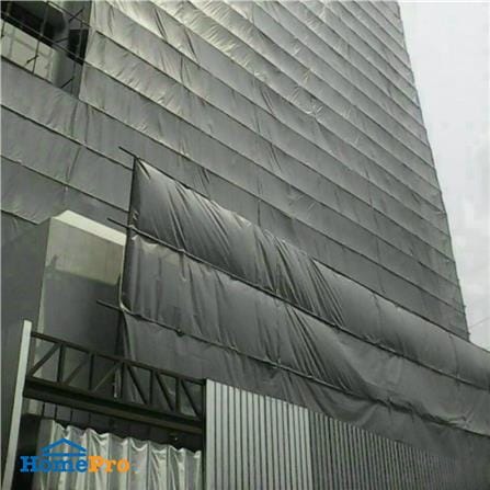 ผ้าใบก่อสร้าง MESH SHEET DEXZON 170 กรัม 1.8X5.1 ม. สีเทา_3