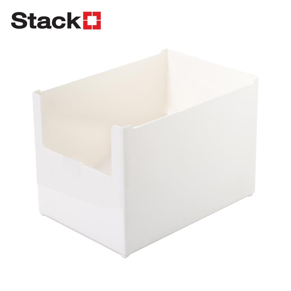 กล่องอเนกประสงค์ STACKO LIVE SIZE XL 21X28X15 ซม. สีขาว_1