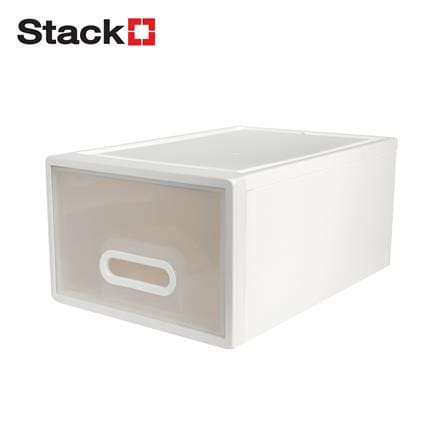 กล่องลิ้นชัก STACKO MODULAR 15 ลิตร 45X30X20.5 ซม. สีขาว_0