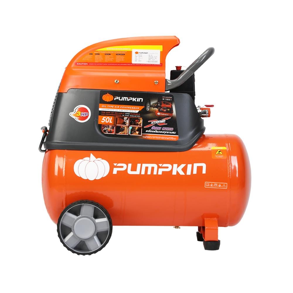 ปั๊มลมโรตารี่ PUMPKIN PTT-X3HP50 3 แรงม้า 50 ลิตร