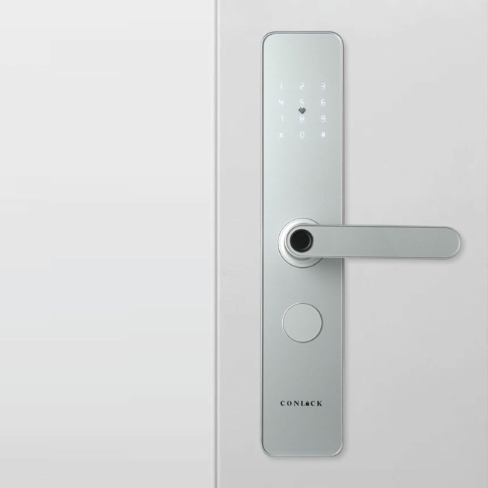 กลอนดิจิตอล CONLOCK CL-X1 SV สีเงิน