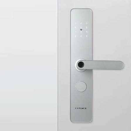 กลอนดิจิตอล CONLOCK CL-X1 SV สีเงิน_4