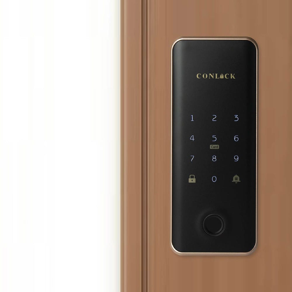กลอนดิจิตอล CONLOCK CL-918FB สีดำ