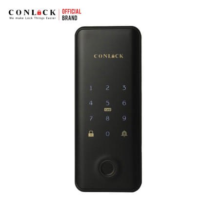 กลอนดิจิตอล CONLOCK CL-918FB สีดำ_0