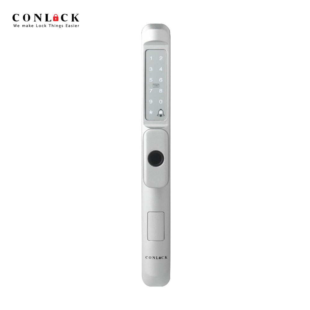กลอนดิจิตอล CONLOCK CL-X50T SV สีเงิน