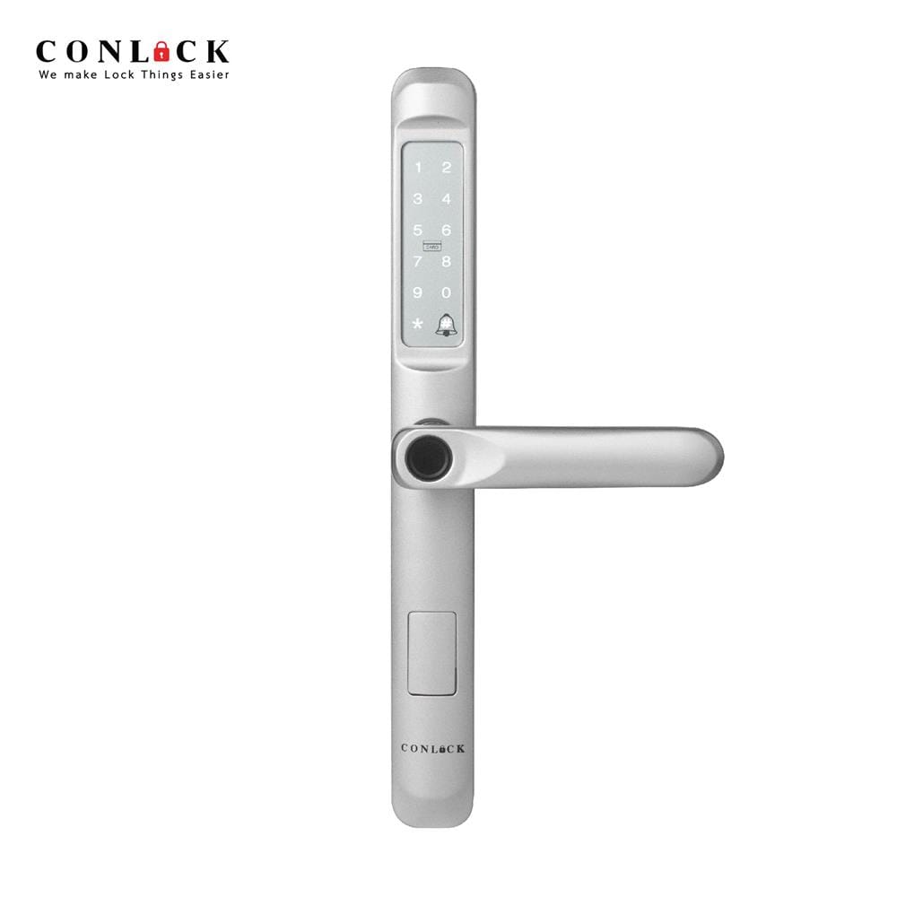 กลอนดิจิตอล CONLOCK CL-X50 สีเงิน