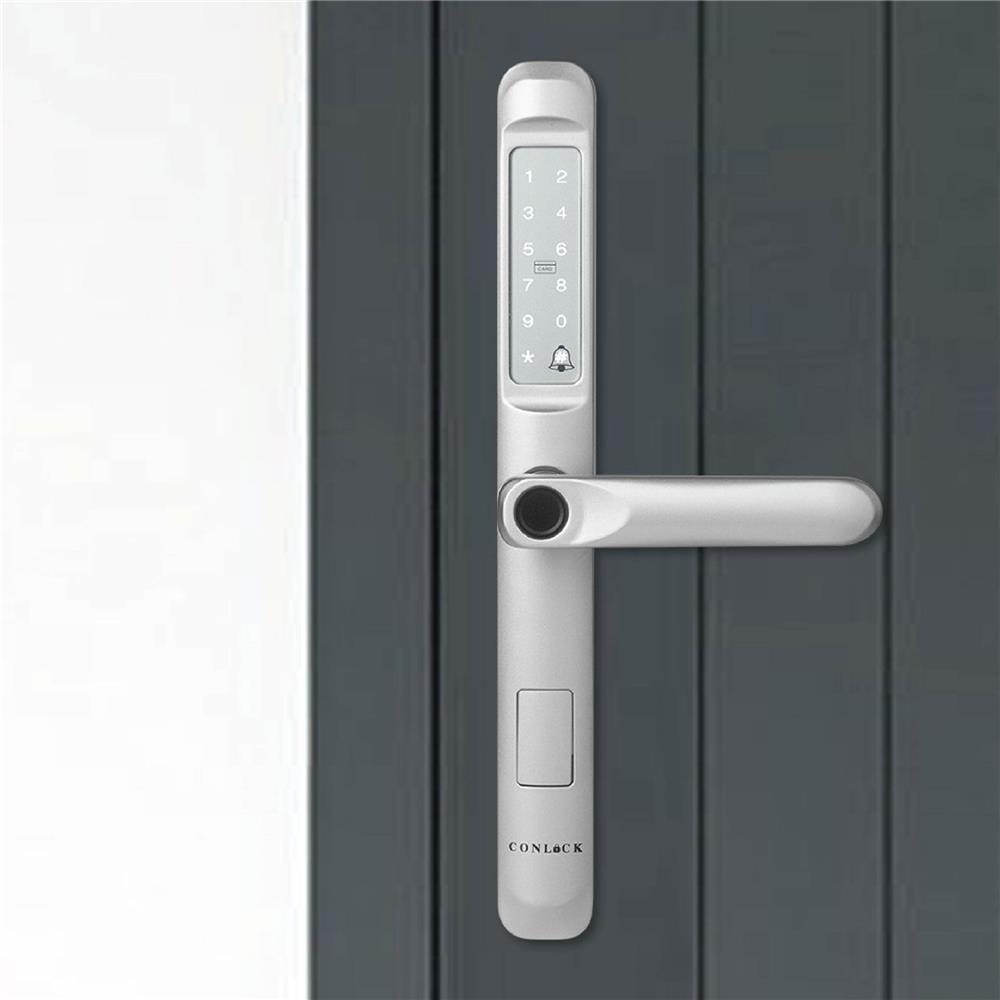 กลอนดิจิตอล CONLOCK CL-X50 สีเงิน