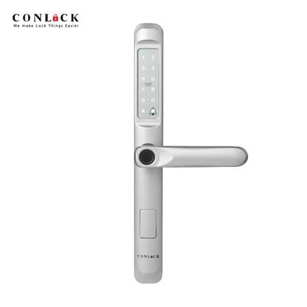 กลอนดิจิตอล CONLOCK CL-X50 สีเงิน