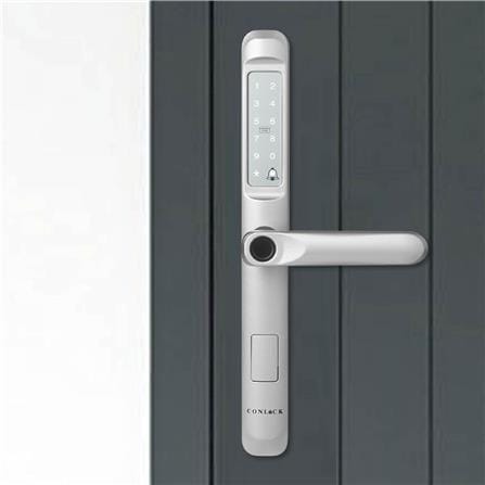 กลอนดิจิตอล CONLOCK CL-X50 สีเงิน_3