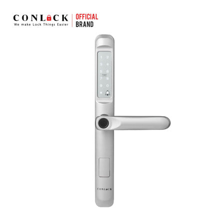 กลอนดิจิตอล CONLOCK CL-X50 SV สีเงิน