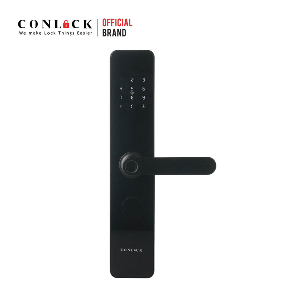กลอนดิจิตอล CONLOCK CL-X1 BK สีดำ