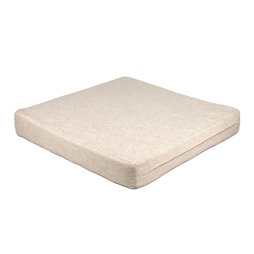 เบาะรองนั่งกันน้ำ HOME LIVING STYLE KLASS 22X22 นิ้ว สีครีม