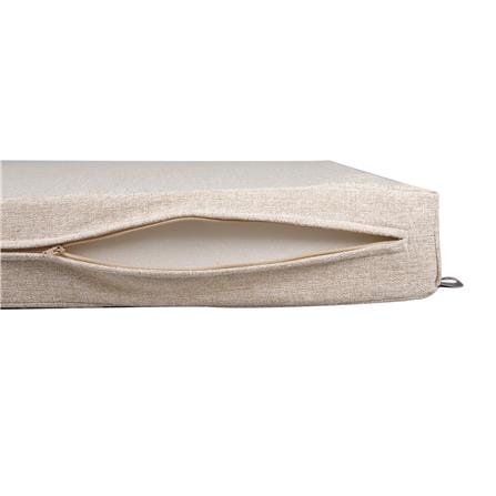 เบาะรองนั่งกันน้ำ HOME LIVING STYLE KLASS 22X22 นิ้ว สีครีม_2