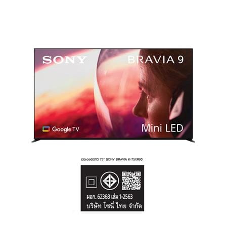 ทีวีมินิแอลอีดี 75 นิ้ว SONY (4K, MINI LED (QLED), GOOGLE TV) BRAVIA 9 K-75XR90_6