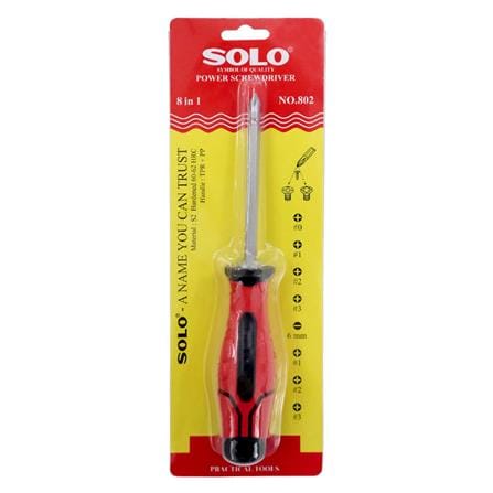 ไขควงสลับหัว 8 IN 1 SOLO NO.802_2