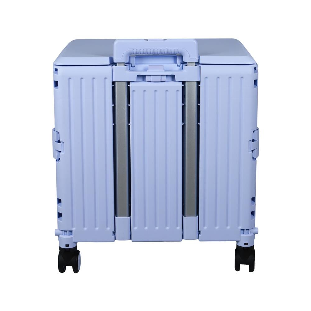 รถเข็นกล่องอเนกประสงค์พับได้ MATALL JRWS-16A 35 กก. สีม่วงอ่อน