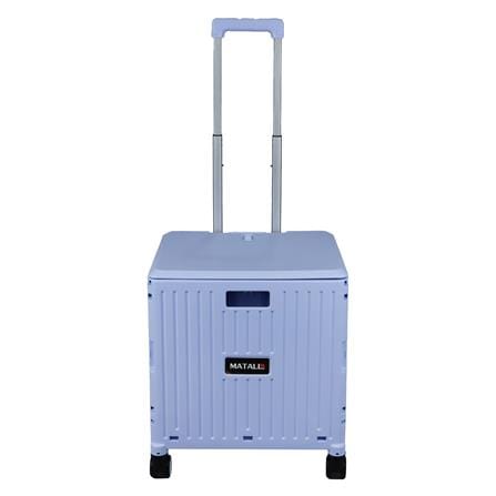 รถเข็นกล่องอเนกประสงค์พับได้ MATALL JRWS-16A 35 กก. สีม่วงอ่อน_2