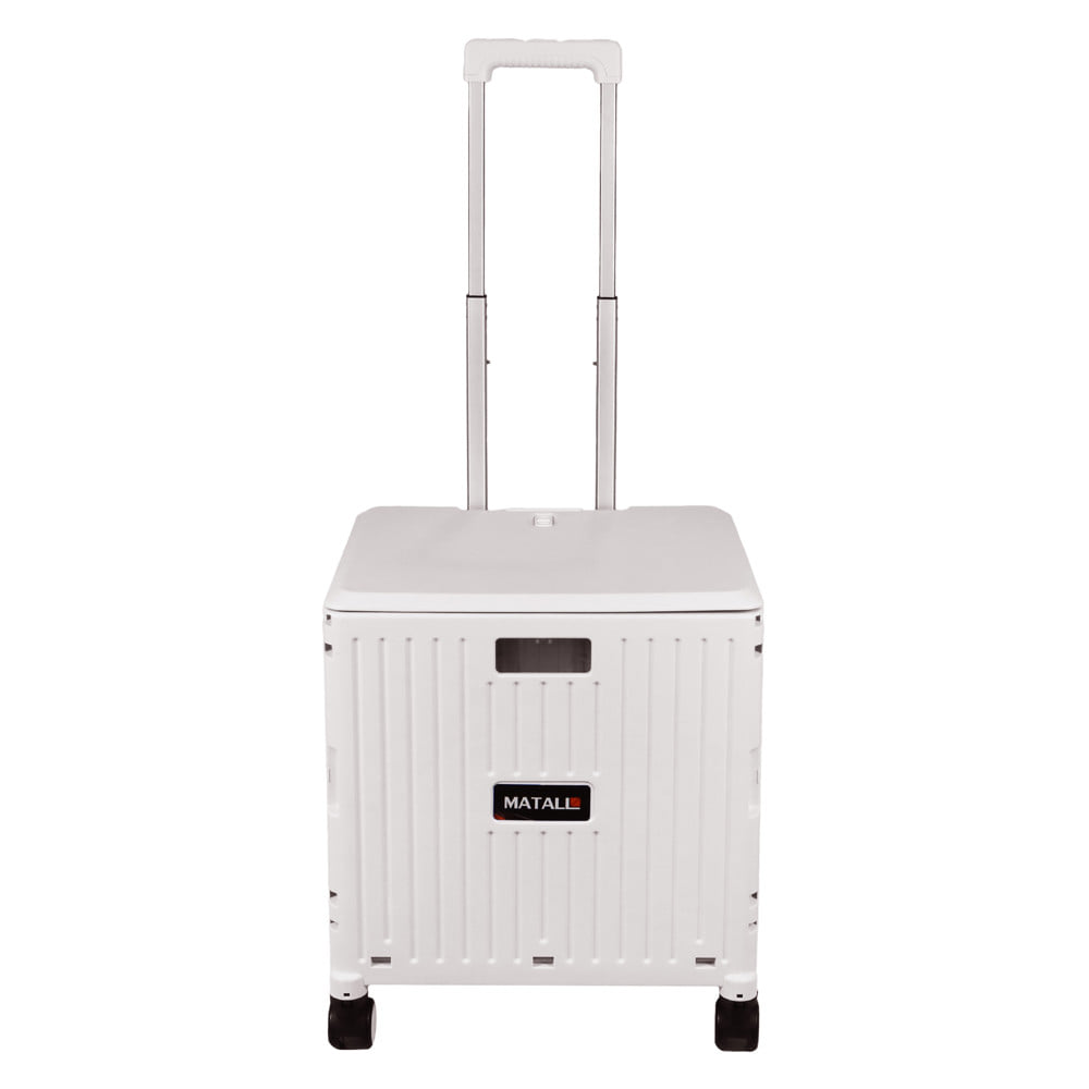 รถเข็นกล่องอเนกประสงค์พับได้ MATALL JRWS-16A 35 กก. สีเบจ