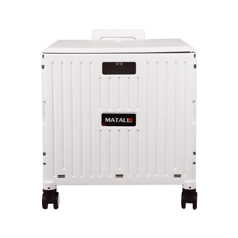 รถเข็นกล่องอเนกประสงค์พับได้ MATALL JRWS-16A 35 กก. สีเบจ