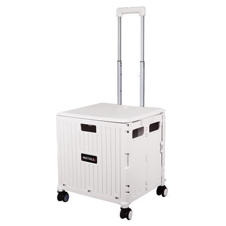 รถเข็นกล่องอเนกประสงค์พับได้ MATALL JRWS-16A 35 กก. สีเบจ_1